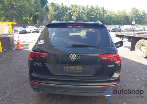 2019 Volkswagen Tiguan Se/Sel/Sel R-Line Jet-Black/Sel R-Line из США, поврежденный, VIN 3VV2B7AX8KM021753